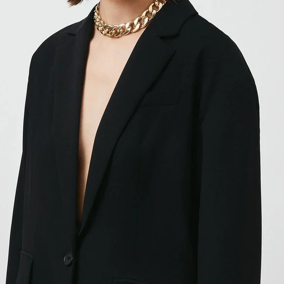 Karen Millen Limited Edition oversized soft tailored jacket (size 12) - Picture 2 of 10